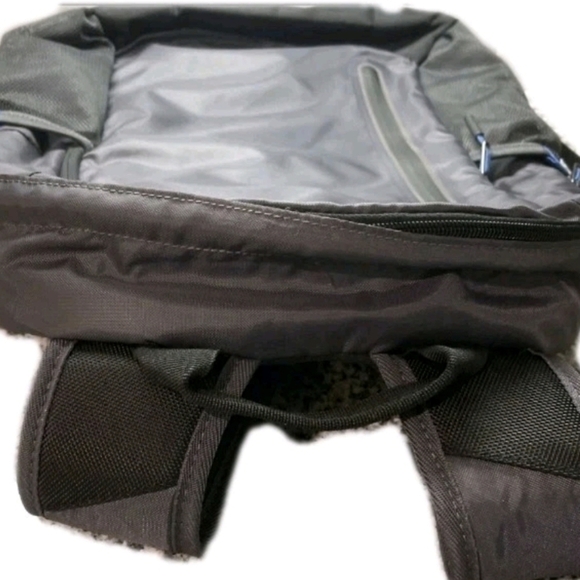 Gray Backpack with Black Accents - Picture 8 of 10